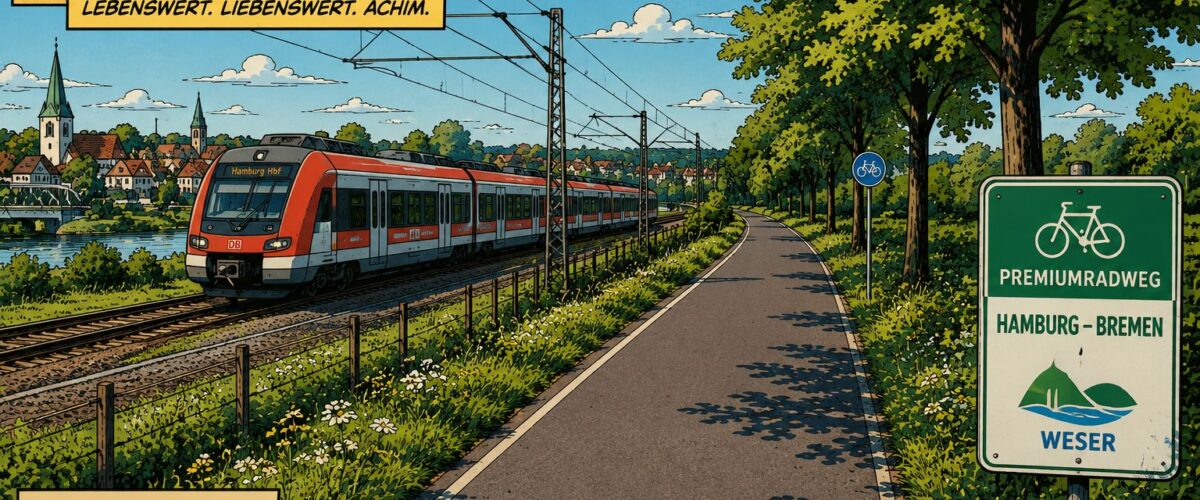 Von Verden – über die Premiumroute 1 zum Aalto-Hochhaus