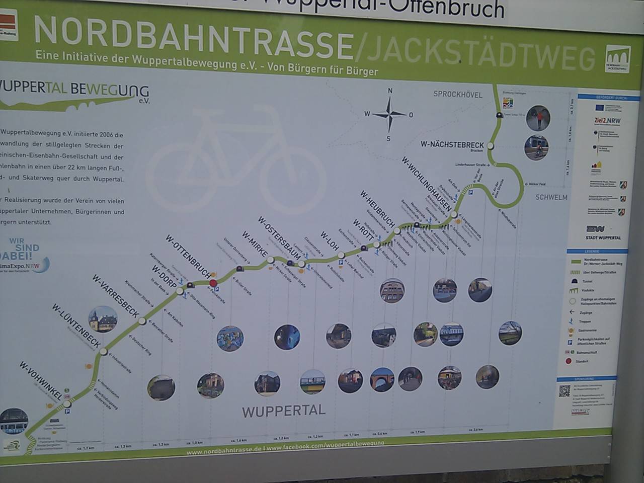 Wuppertal Nordbahntrasse